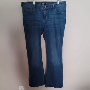 Hollister Women's Boot Cut Jeans in Blue